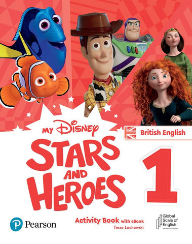 My Disney Stars and Heroes British Edition Level 1 Activity Book with eBook (Friends and Heroes)