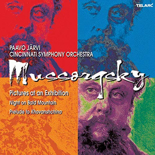 Cincinnati Symphony Orchestra & Paavo Jarvi - Mussorgsky: Pictures at an Exhibition, Night on Bald Mountain [CD]