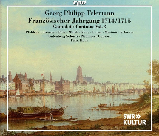 Neumeyer Consort/koch - Georg Philipp Telemann: Complete Cantatas: Französischer Jahrgang 1714/1715 [CD]