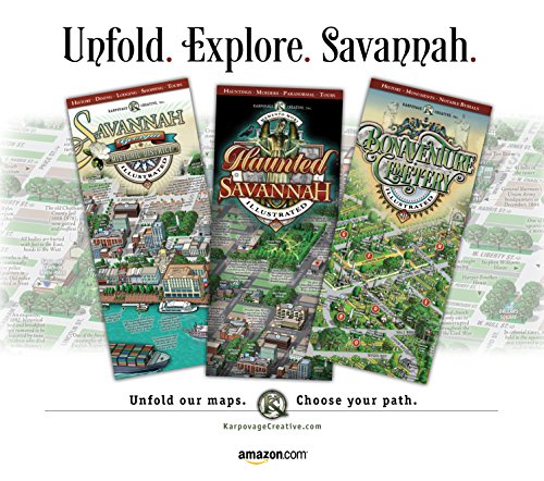 Savannah Historic District Illustrated Map