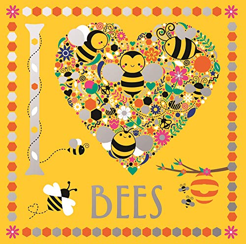 I Heart Bees (I Heart Pocket Colouring)