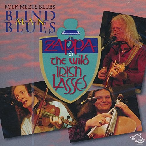 CD cover for "Blind Man Blues" featuring musicians with instruments.