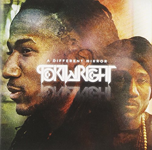 CD cover for “Different Mirror” by Wright,toki featuring two portraits.
