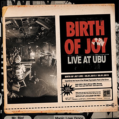 Birth Of Joy - Live At Ubu [CD]