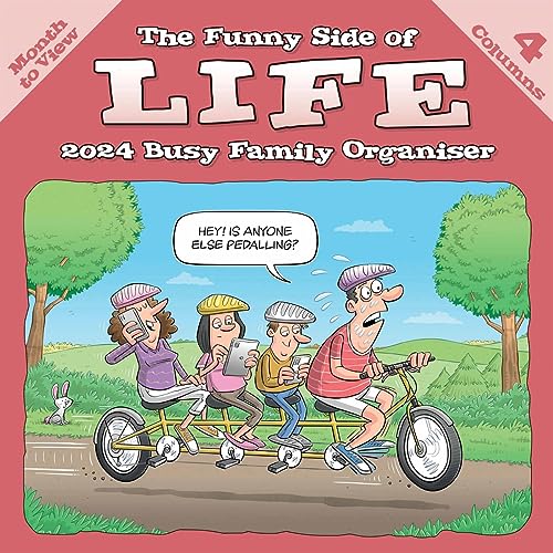 Funny Side Of Life Wall Planner 2024