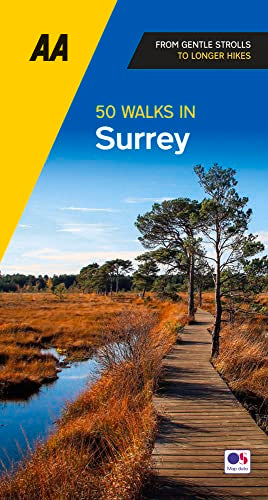 50 Walks In Surrey (AA 50 Walks)