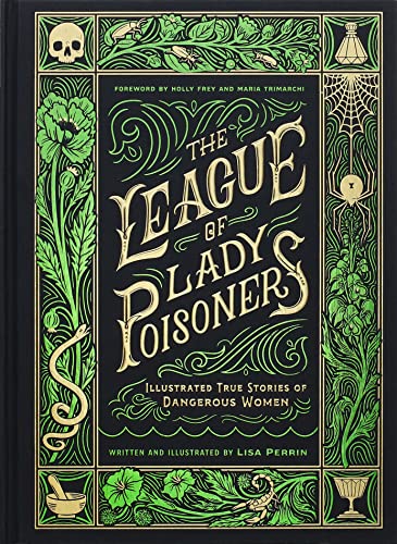 Image of book cover with female figures and possibly poisonous plants or toxins.