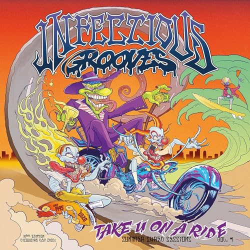Infectious Grooves - Take U On A Ride - Green/purpl [VINYL]