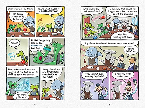 InvestiGators: Off the Hook : A Laugh-Out-Loud Comic Book Adventure!