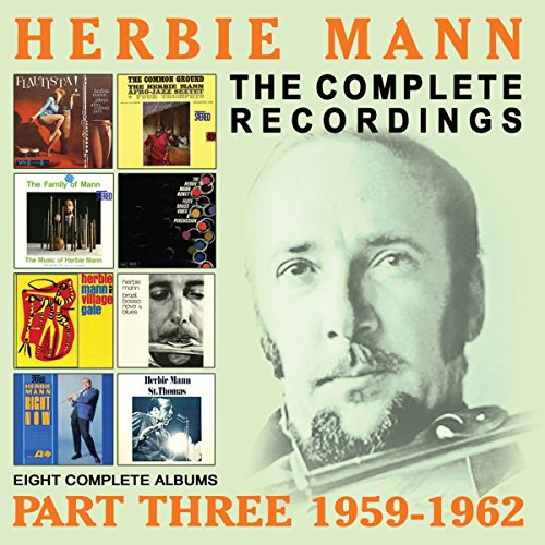Herbie Mann album cover featuring the musician and album art collage.