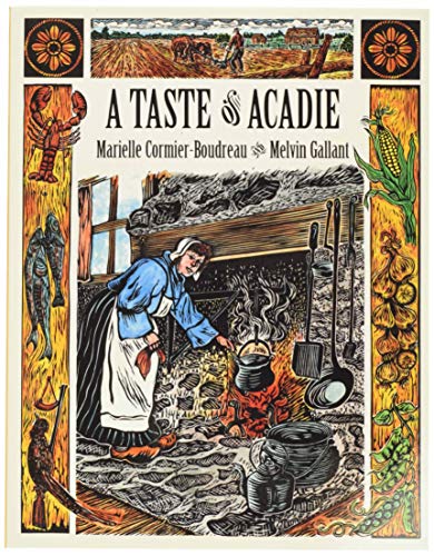 Image of a cookbook with a rustic cover featuring a Nova Scotian landscape photograph.