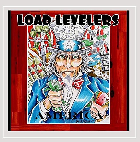 CD cover with Uncle Sam illustration holding money and a CD case.