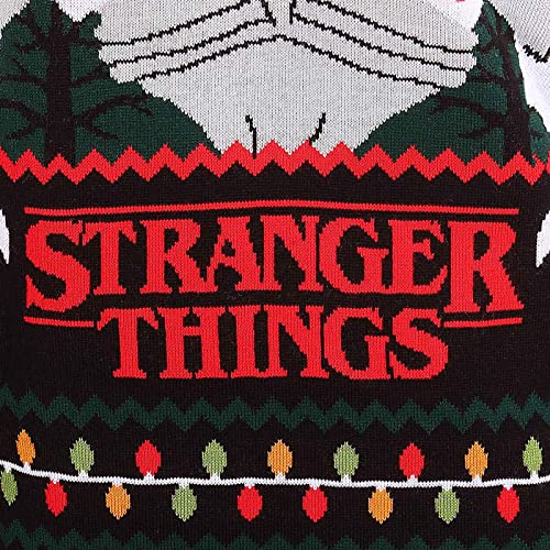 Stranger Things - Demogorgan (Unisex Knitted Jumper) Ex Ex Large