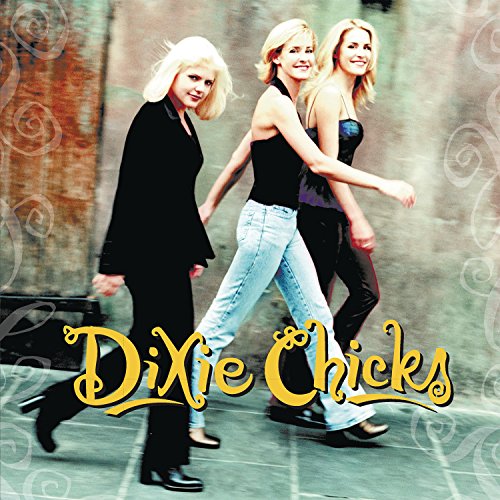 The Chicks album cover: three women walking, denim and dark clothing.