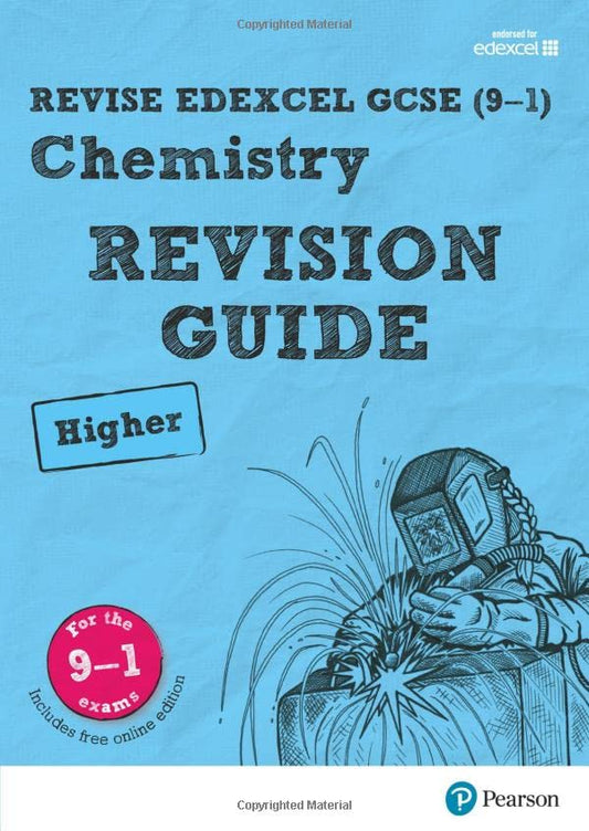 Pearson REVISE Edexcel GCSE (9-1) Chemistry Higher Revision Guide: for home learning, 2022 and 2023 assessments and exams (Revise Edexcel GCSE Science 16)
