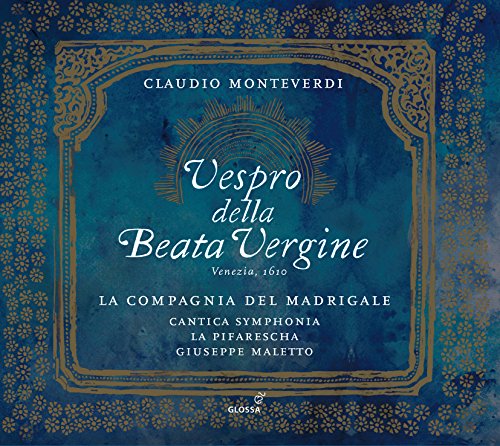 Maletto/la Compagnia Del Madri - Claudio Monteverdi - Vespro della Beata Vergine 1610 [CD]