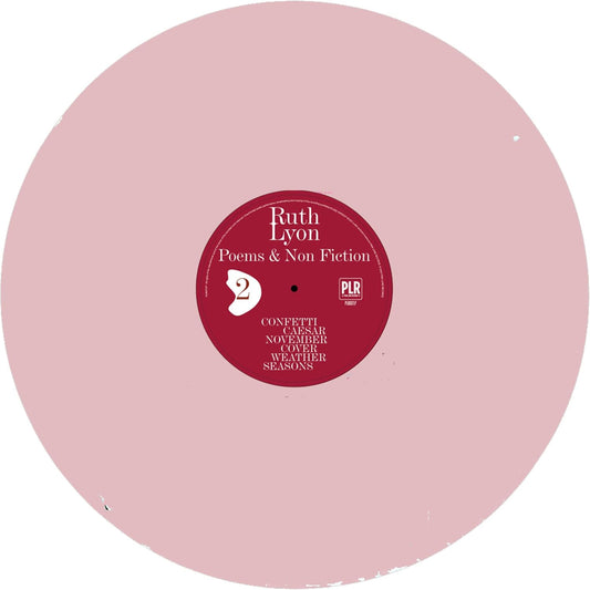 Ruth Lyon - Poems & Non-fiction (pink Coloured Vinyl) [VINYL]
