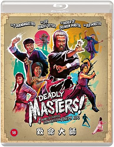 Deadly Masters! 4 Kung Fu Classics From Director Joseph Kuo [BLU-RAY]