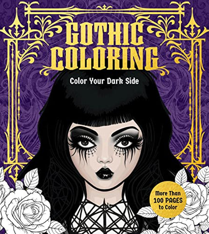 Gothic Coloring: Color Your Dark Side (Chartwell Coloring Books)
