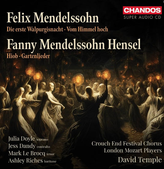 Lmp/temple - Felix Mendelssohn: Die erste Walpirgisnacht; Vom Himmel hoch; Fanny Mendelssohn Hensel: Hiob; Gartenlieder [CD]