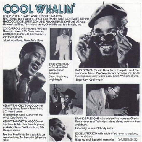 Various Artists - Cool Whalin' - Bebop Vocals [CD]