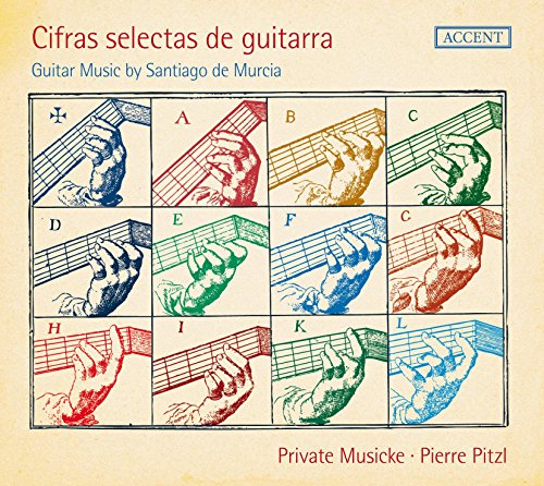 Pitzl Pierre - Santiago de Murcia - Cifras Selectas de Guitarra [CD]