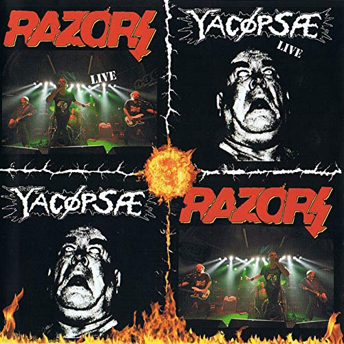 Razors / Yacopsae - Split [CD]
