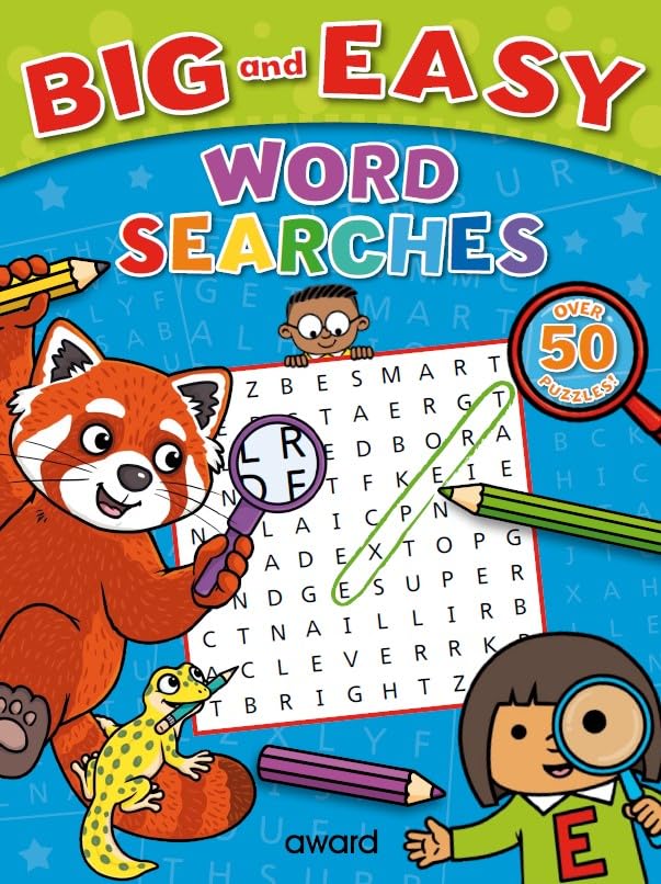 Big and Easy Word Searches: Red Panda