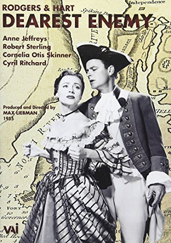 Dearest Enemy" DVD cover featuring Anne Jeffreys and Robert Sterling in period attire.