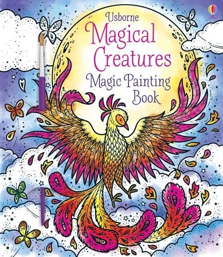 Magical Creatures Magic Painting Book: 1 (Magic Painting Books)