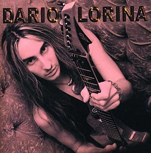 Dario Lorina CD cover featuring a man with long hair playing guitar.