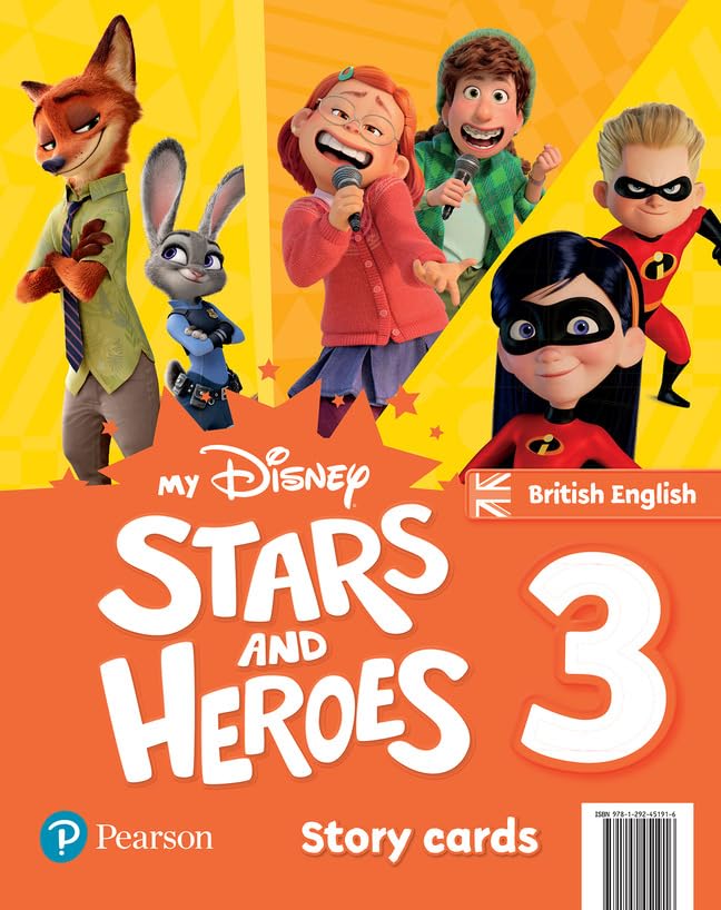 My Disney Stars and Heroes British Edition Level 3 Story Cards (Friends and Heroes)