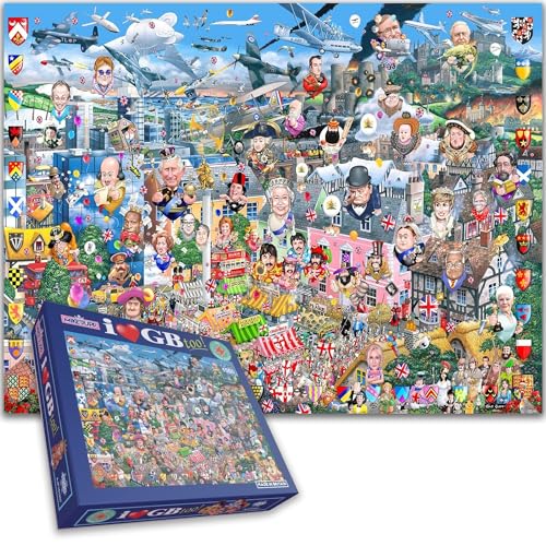I Love GB Too - 1000 Piece Puzzle