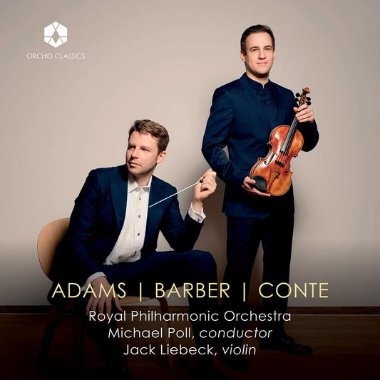 Jack Liebeck - Adams / Barber / Conte [CD]
