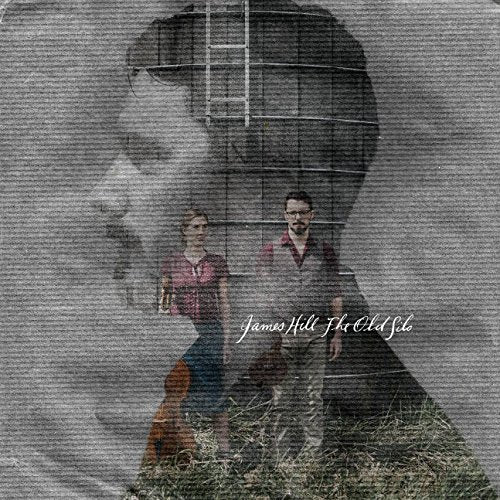 CD cover with ghostly figures and a weathered silo backdrop.