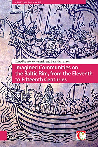 Book cover depicting medieval ships and figures, titled “Imagined Communities.”