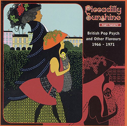 CD cover: stylized illustration of women in a park setting.