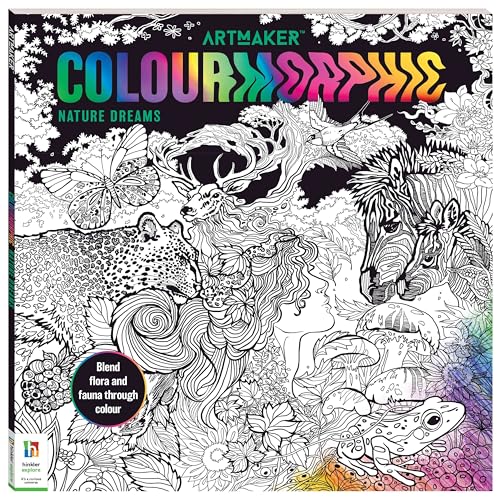 Art Maker Colourmorphic Colouring Book Nature Dreams