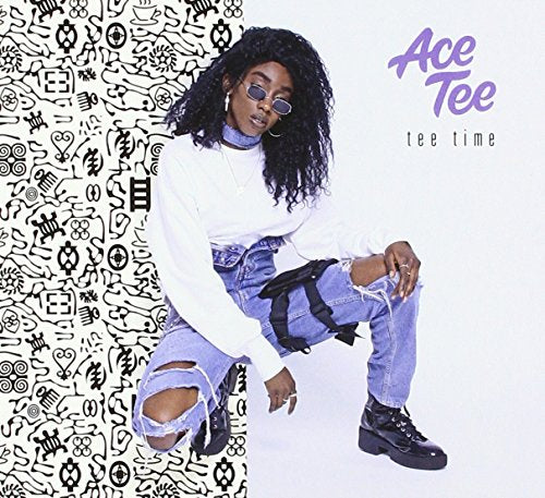 Album cover featuring Ace Tee seated, wearing denim and sunglasses.