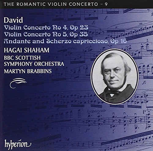 Hagai Shaham; Martyn Brabbins: Bbc Scottish Symphony Orchestra - David: Violin Concertos 4 & 5 [CD]