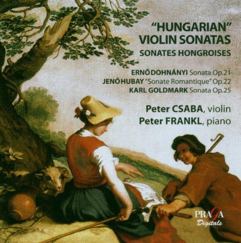 P. Csaba - Hungarian Violin Sonatas  [CD]