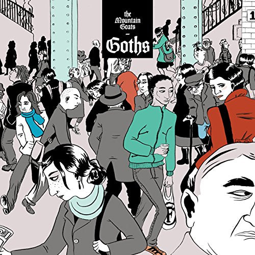The Mountain Goats - Goths (Opaque Red + Tracklight Green Bonus 12-inch) [VINYL]