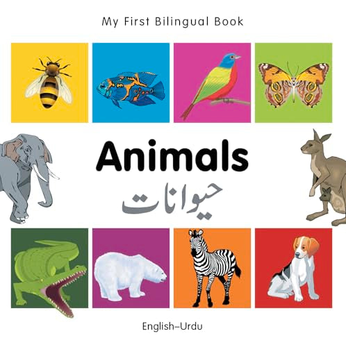 My First Bilingual Book -  Animals (English-Urdu)