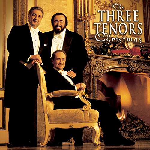 CD cover featuring three formally dressed men near a fireplace.