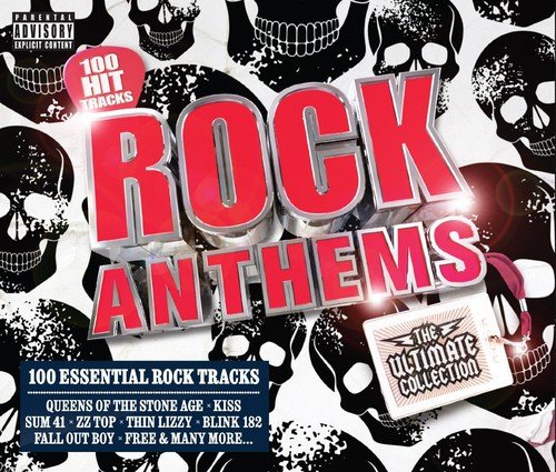 100 Hit Tracks - Rock Anthems - Rock Anthems - The Ultimate Collection [CD]