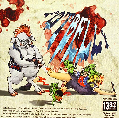 M.d.c. / Potbelly - Zombie Love [7"] [VINYL]