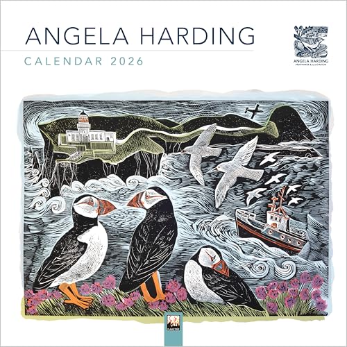Angela Harding Wall Calendar 2026 (Art Calendar) [Calendar] [2025] Flame Tree Studio