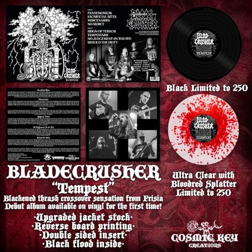Bladecrusher - Tempest (ultra Clear/bloodred Splatter Vinyl) [VINYL]