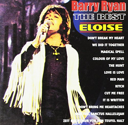 CD cover for Barry Ryan’s “The Best” featuring him performing.