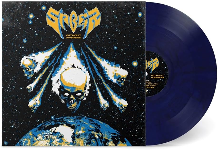 Saber - Without Warning (blue Vinyl) [VINYL]